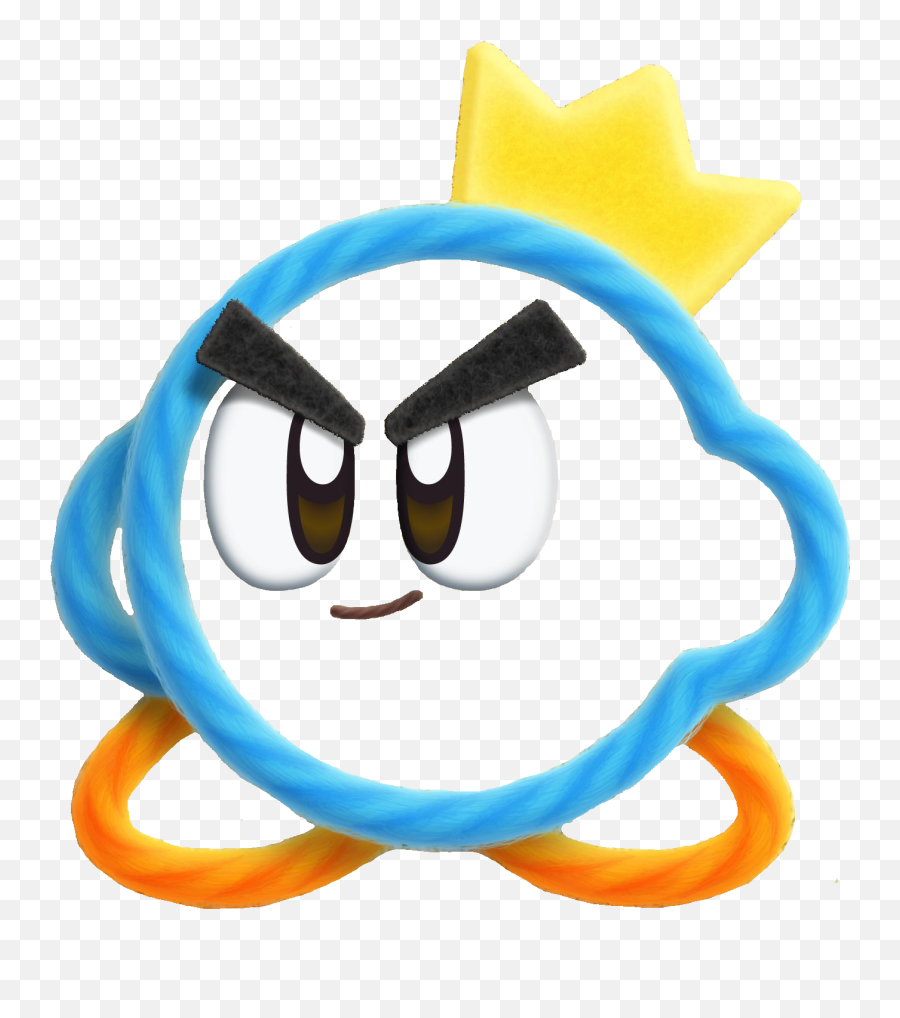 Prince Fluffbig - Prince Fluff Kirby Star Allies Clipart Most Wanted Smash Ultimate Dlc Emoji,Kirby Emoji