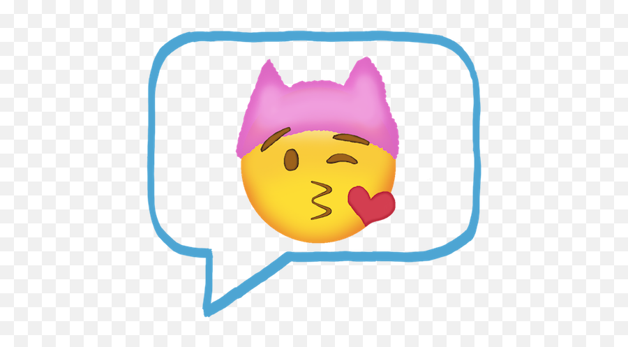 Krista Suhs Pink Hat Emojis - Happy,Hat Emojis