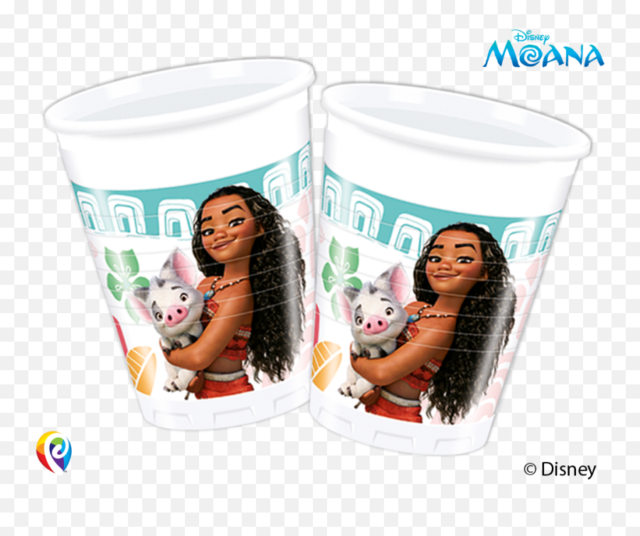 Moana Party Supplies From Wwwpartypluscouk - Vasos De Plastico Moana Emoji,Party City Emoji Decorations