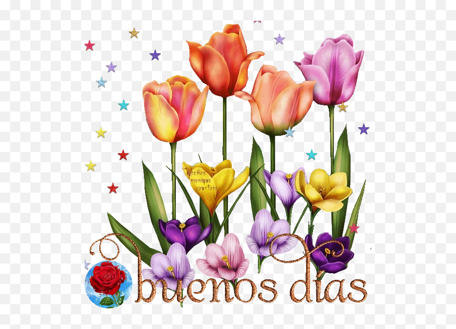 Flores Sticker - Floral Emoji,Buenos Dias Emoji