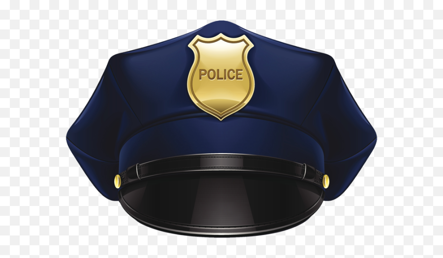 Police Clip Art - Police Officer Hat Clipart Emoji,Muscle Emoji Hat