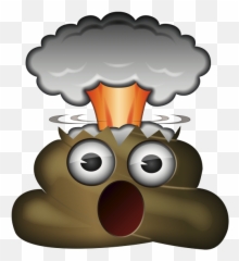 Emoji U2013 The Official Brand Exploding Head Poo - Exploding Poop Emoji,Exploding Emoji