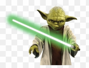 Yoda Lightsaber Star Wars Transparent Png - Star Wars Png Emoji,Yoda Emoji Facebook