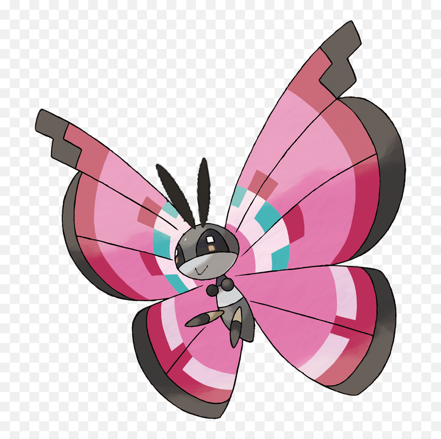 Download Pokémon X And Y Pokémon Sun And Moon Pokémon Omega - Vivillon Pokemon Emoji,Omega Emoji