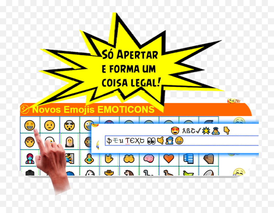 Codigos Dos Emojis Emoticons U0026 Letras SS - Horizontal,Letters Emoticons