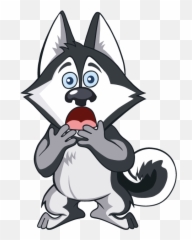 Husky - Stickers For Imessage By Evgeny Kopytin Fictional Character Emoji,Husky Emotions
