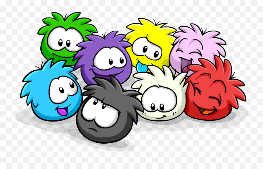 Club Penguin Puffles - All Puffle Club Penguin Emoji,Emoticons Secretos Club Penguin