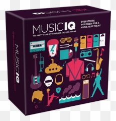 Music Iq - Music Iq Board Game Emoji,90s Music Of Emotion