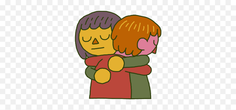 Challenging Negative Self - Talk Youth Empowerment Hug Emoji,Teenager Emotions Clipart