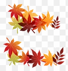 Fall Leaves Transparent Sticker - Autumn Emoji,Transparent Xxx Food Emojis