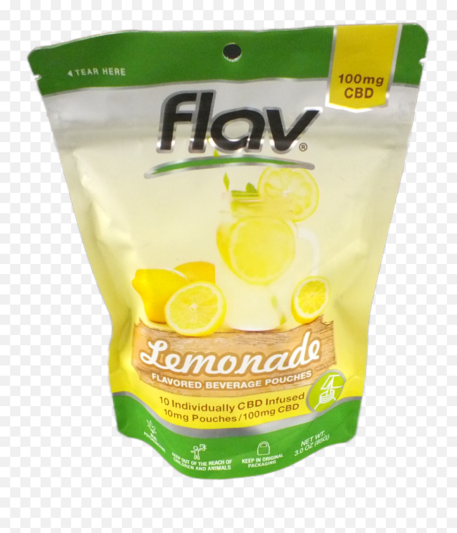 Flav Lemonade Pouches 100mg U2013 Blis - Household Supply Emoji,Strawberry And Lemonade Emojis