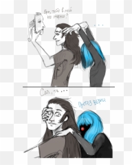 Oml These Two Sally Face Game Face Sally - Funny Sally Face Emoji,Detroit Become Human Emojis Tumblr