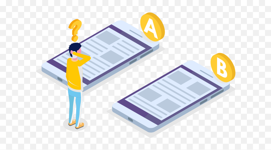 Lender Comparison For Builders On Q Financial - Comparison Isometric Illustration Emoji,Heart Emojis On Android Conpared