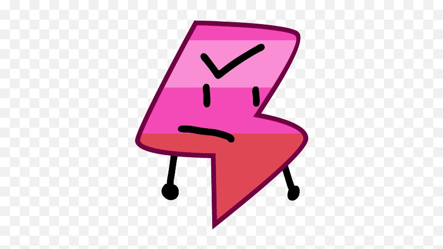 Lightning Bfdi Object Shows Community Fandom - Girly Emoji,Lenny Face Smug Emoticon