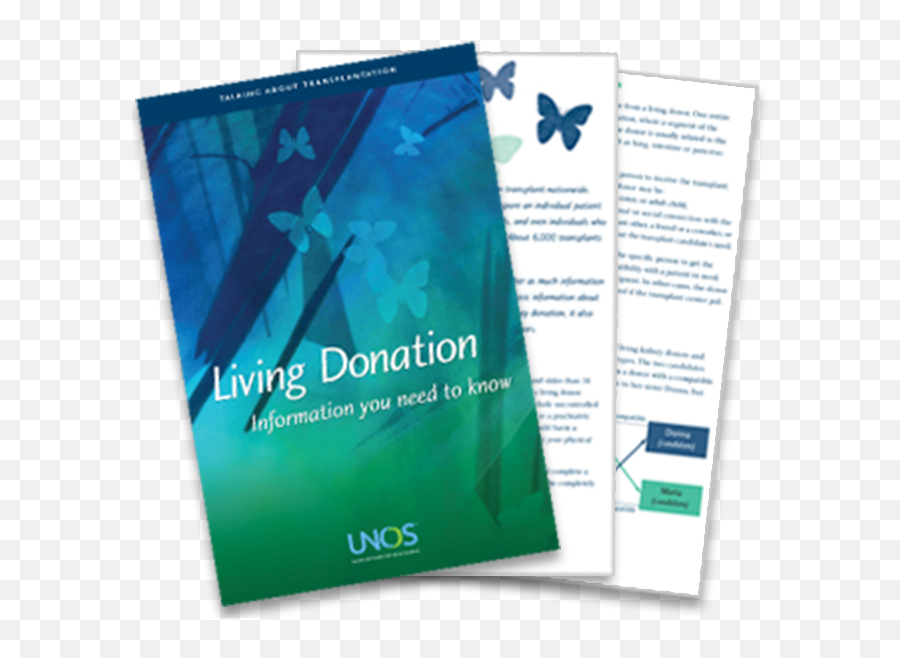 Being A Living Donor - Transplant Living Donation Brochure Emoji,Dealing With Emotions Brochure Or Pamphlet