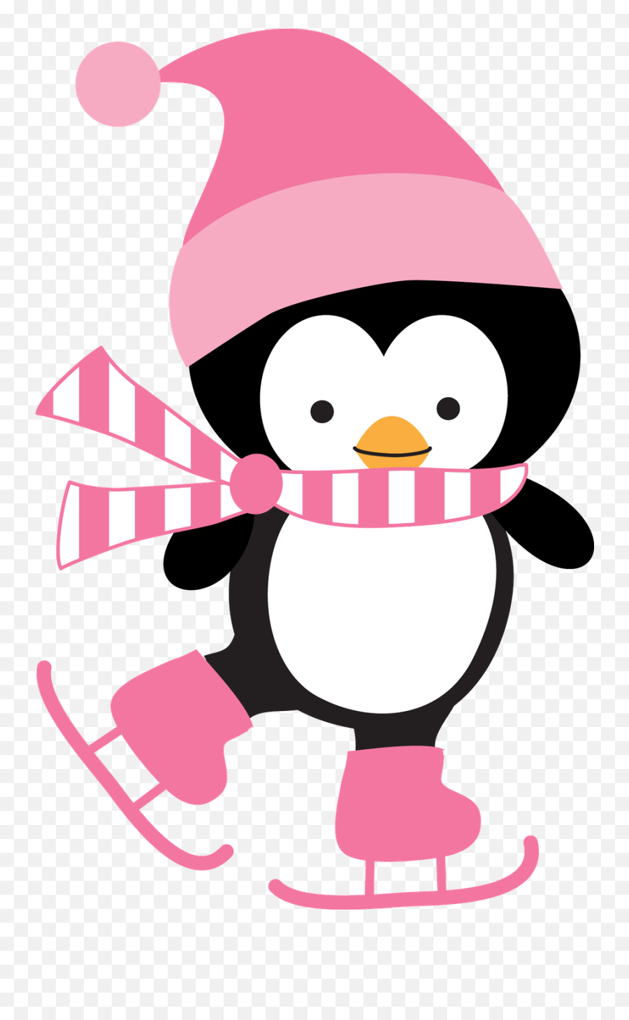 59 Winter Ideas Winter Scenes Winter Winter Wonder - Penguin Ice Skating Clipart Emoji,Emojis De Pinguimos