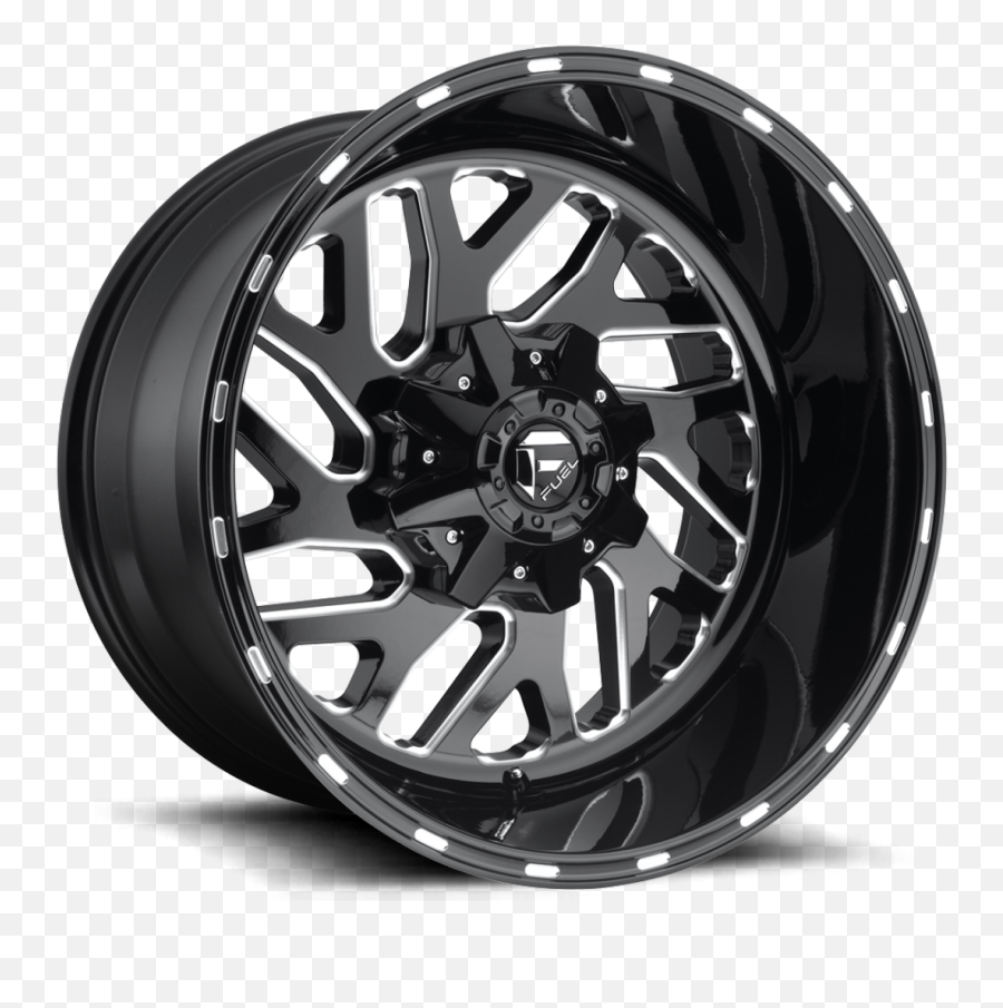 22 Inch 22x14 Fuel D581 Triton Gloss - Fuel Triton Emoji,Emotion D9r And Emotion 11r On Car