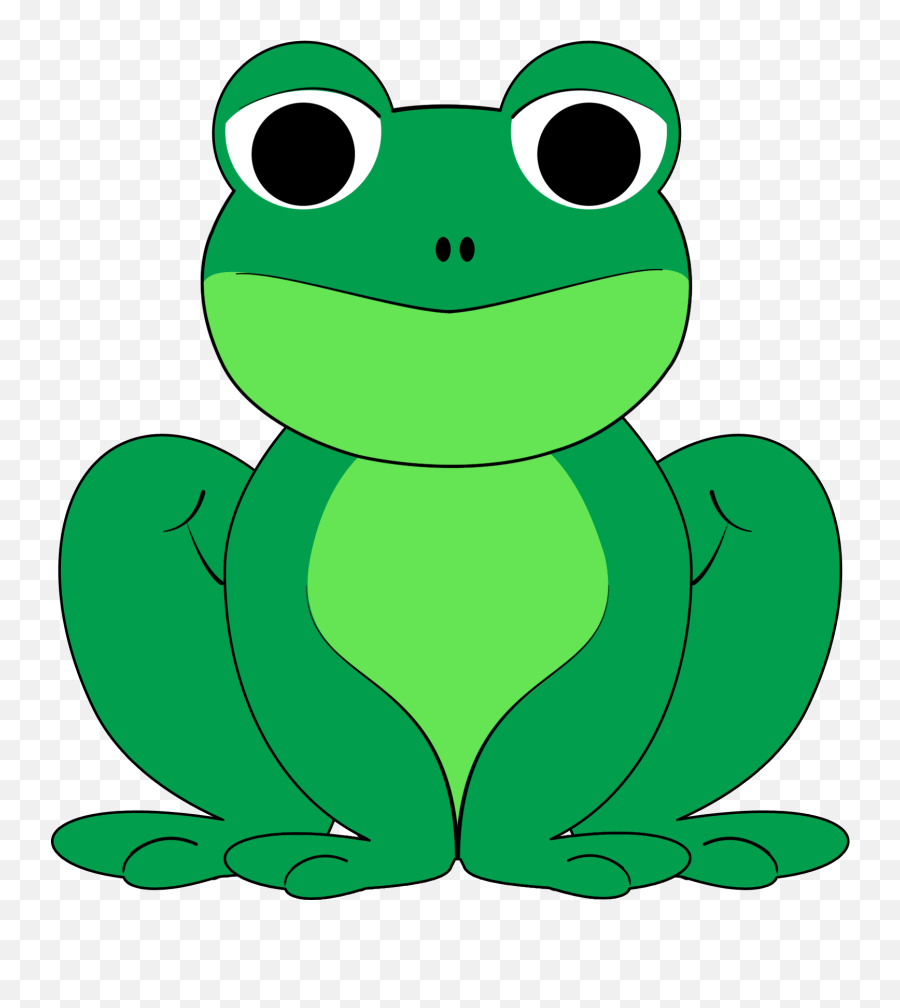 Frog Clipart - Clipartix Clip Art Of A Frog Emoji,Frog Emoji Png