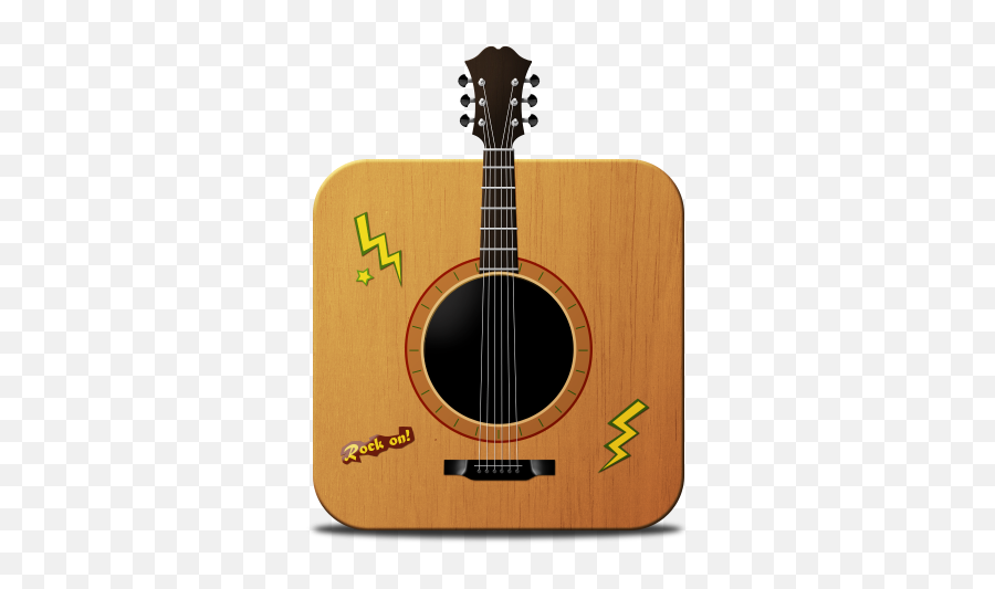 Guitar Icon Cubicons Iconset Andreas Myrup - Real Guitar Folder Icon Emoji,Guitar Covered In Emojis