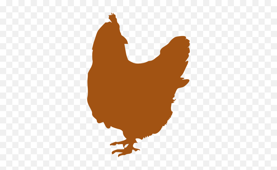 Chicken Silhouette Rooster - Siluetas De Pollo Png Emoji,Rooster Emoji