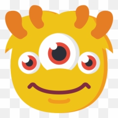 Monstro Emoji,Emoticons De Olhos Arregalados