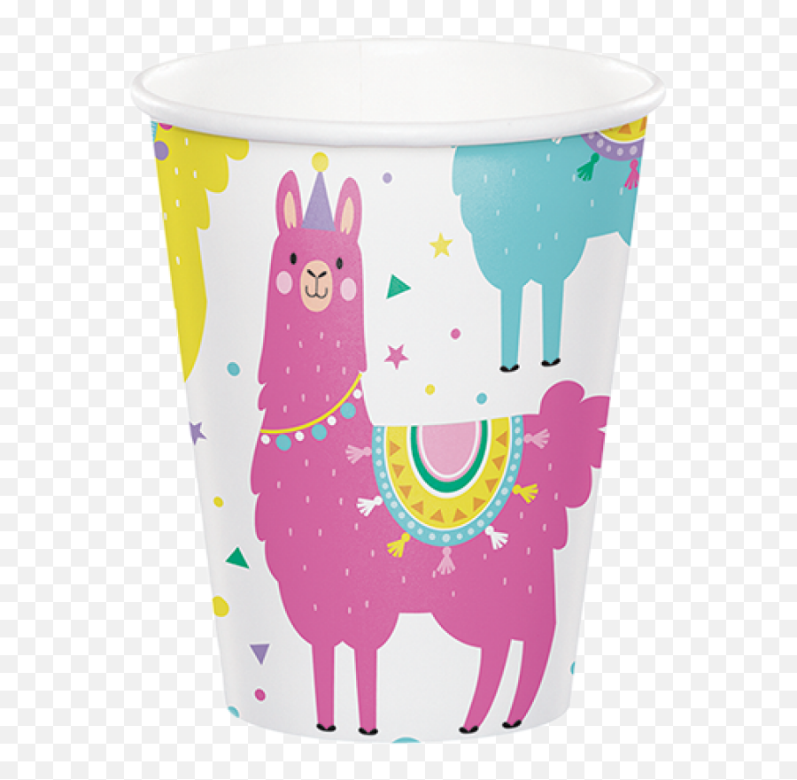 Llama Party Invitations Accordion Diecut 8 Pack - Amscan Emoji,Llama Emoticon