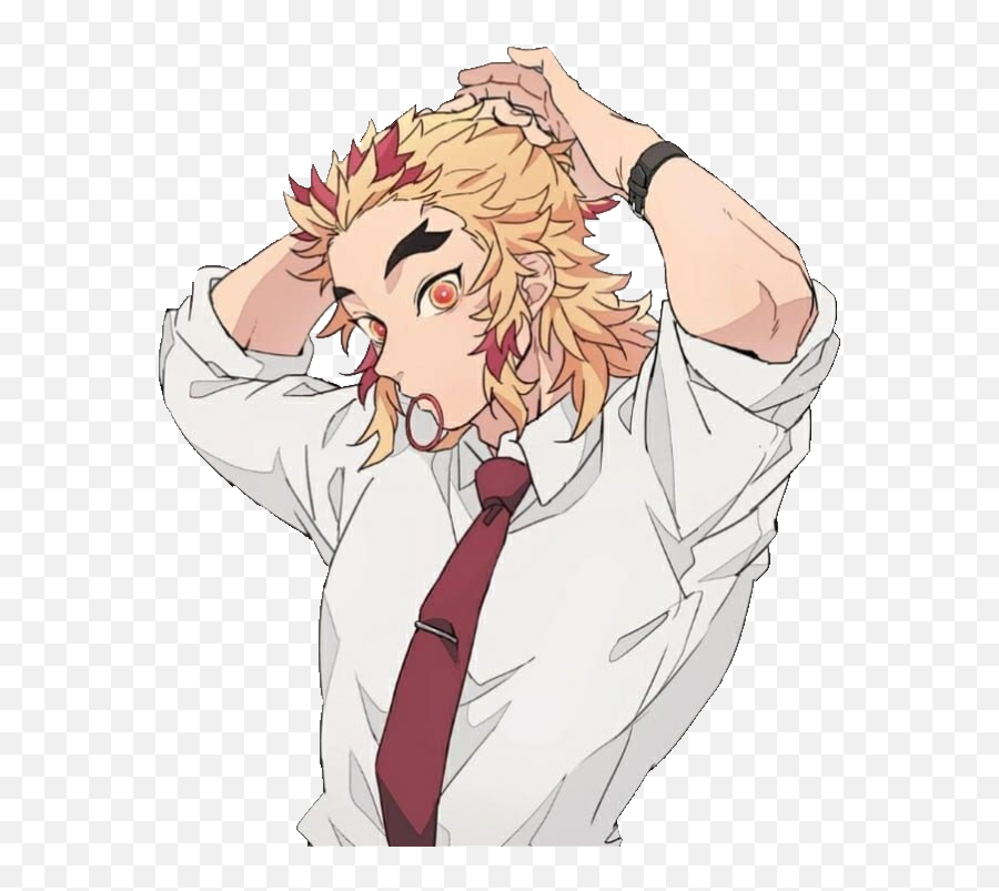 The Most Edited Rengoku Picsart Emoji,Tanjiro Made Out Of Emoji