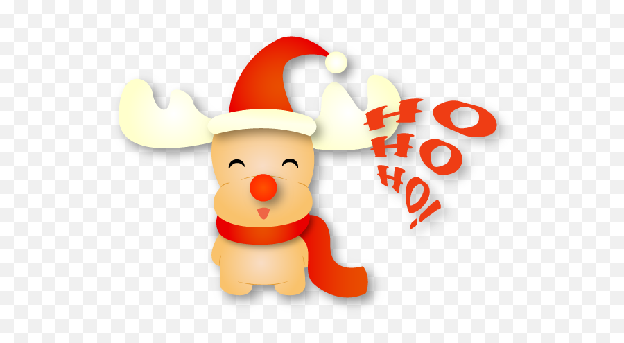 Rudolf - Discord Christmas Emoji Transparwnt,Reindeer Emoji