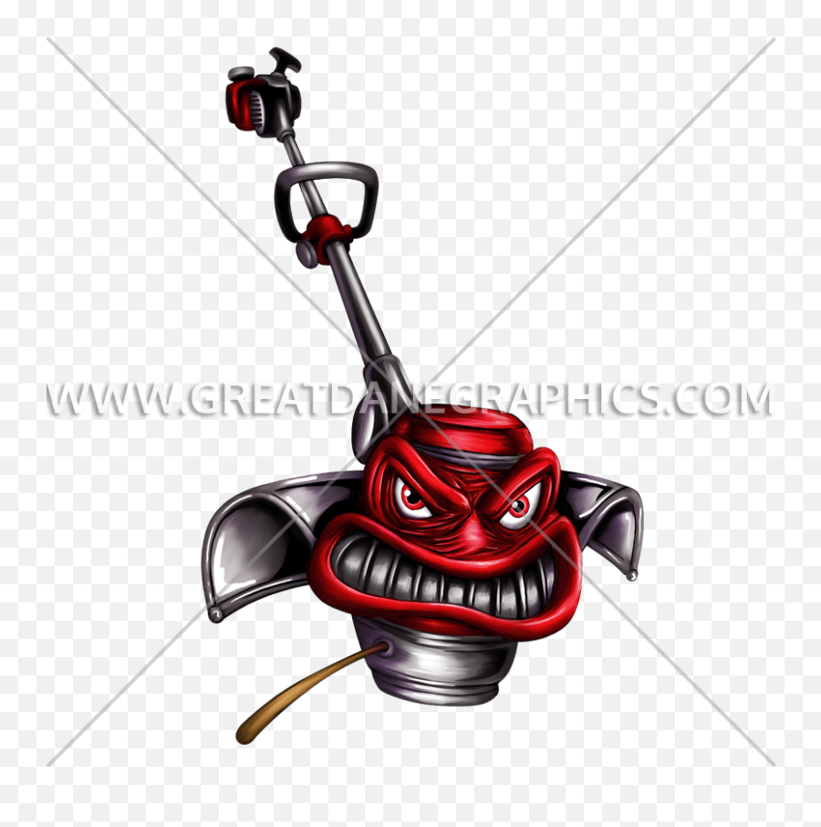 Angry Weed Eater Production Ready Artwork For T - Shirt Printing Emoji,Weed Emoji