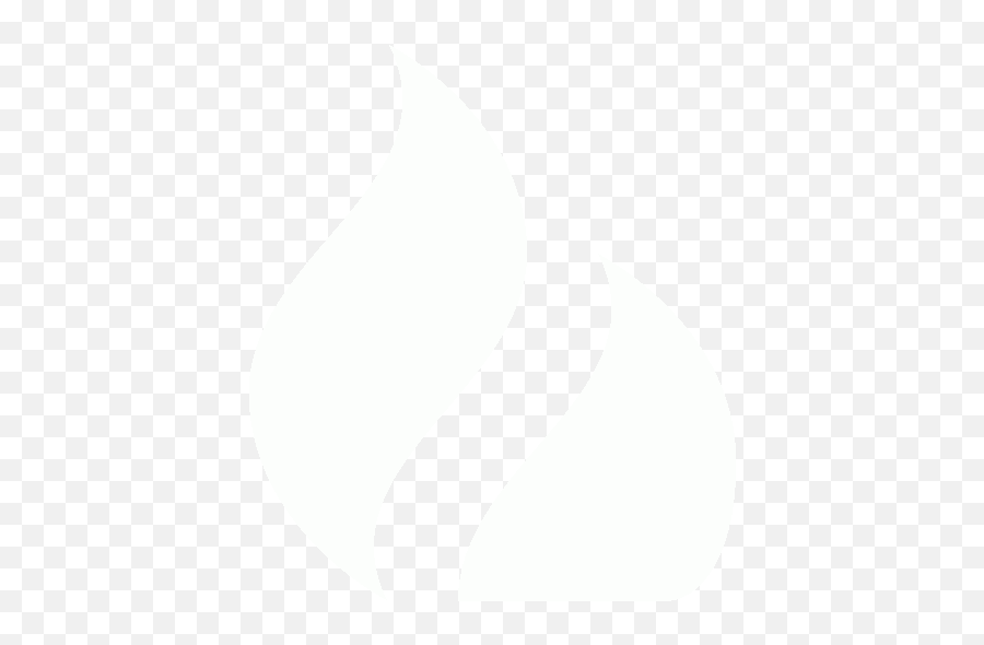 White Fire Icon - White Fire Symbol Transparent Emoji,Flame Emoticon