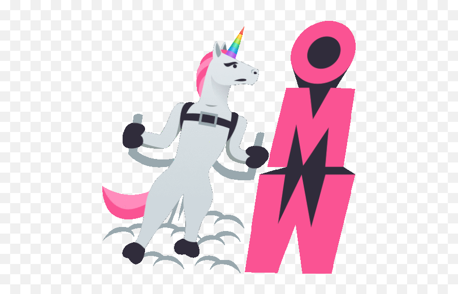 Omw Unicorn Life Sticker - Omw Unicorn Life Joypixels Emoji,Emoji Rock And Roll