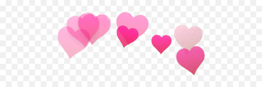 Snapchat Filter Hearts Transparent Png - Stickpng Snapchat Heart Filter Png Emoji,Emojis By Names On Snapchat