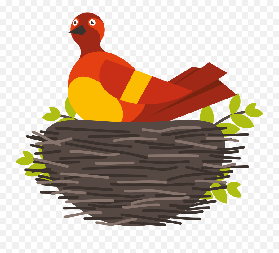 Bird In The Nest Clipart - Phasianidae Emoji,Nest Emoji