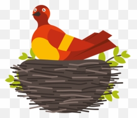 Bird In The Nest Clipart - Phasianidae Emoji,Nest Emoji