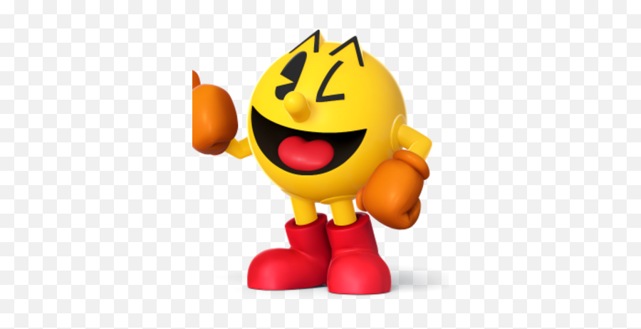 Pac - Smash Bros Pacman Emoji,Touchdown Emoticon