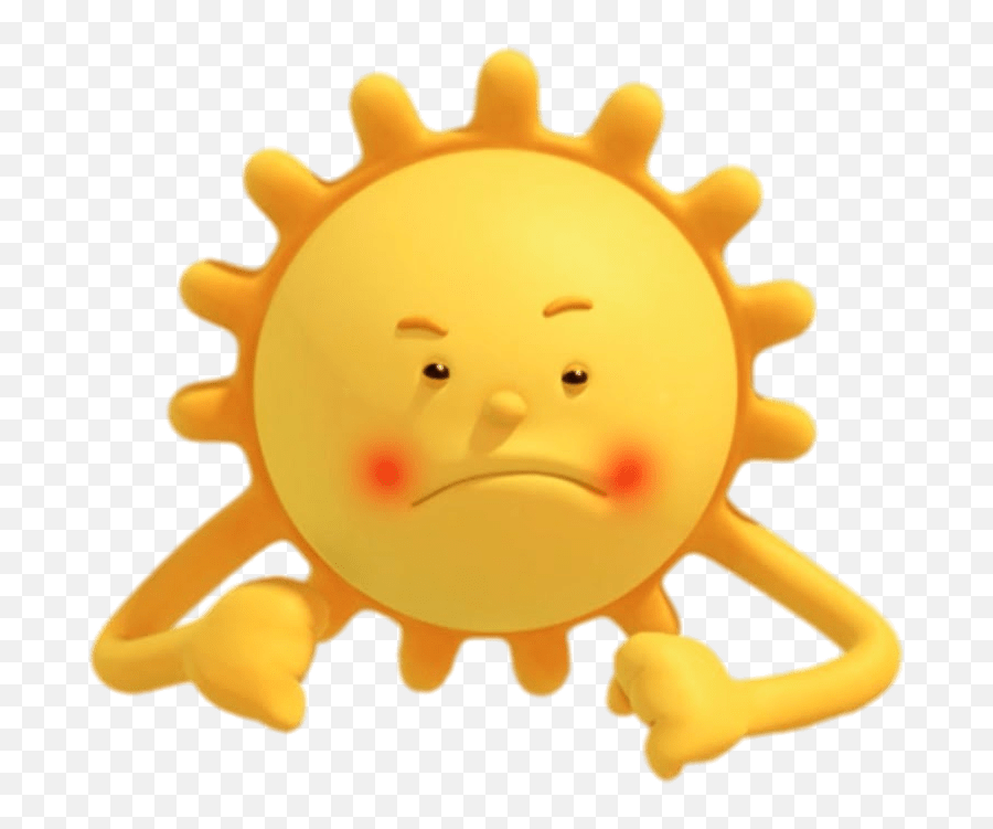 Cloudbabies Angry Sun Transparent Png - Angry Sun Cartoon Png Emoji,Emoticon Baba Facebook