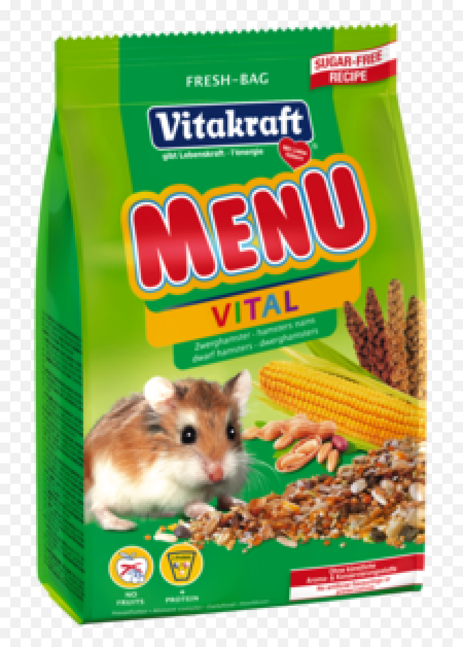 Vitakraft Menu For Dwarf Hamster 400g - Vitakraft Dwarf Hamster Emoji,Vitacraft Emotion