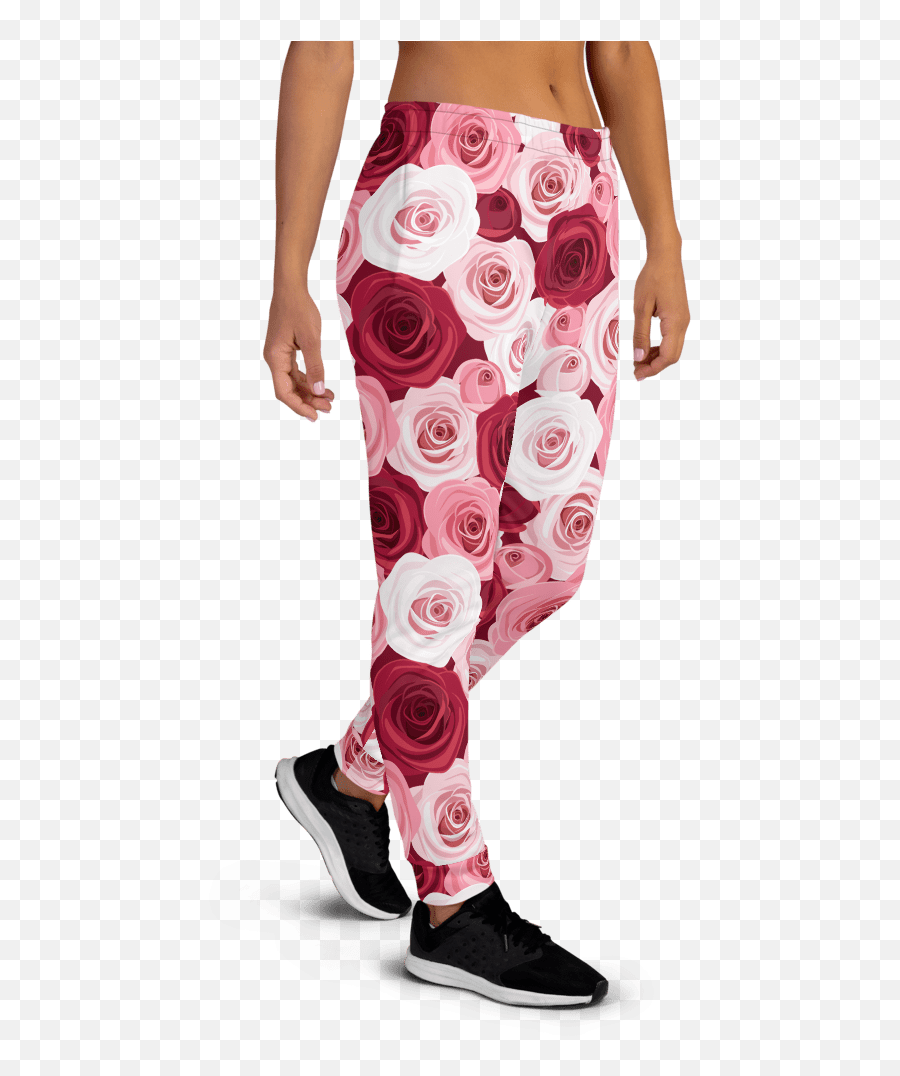 Womenu0027s Best True Lover Red And Pink Roses Gym Workout - Trousers Emoji,Emoji Joggers Pants For Kids