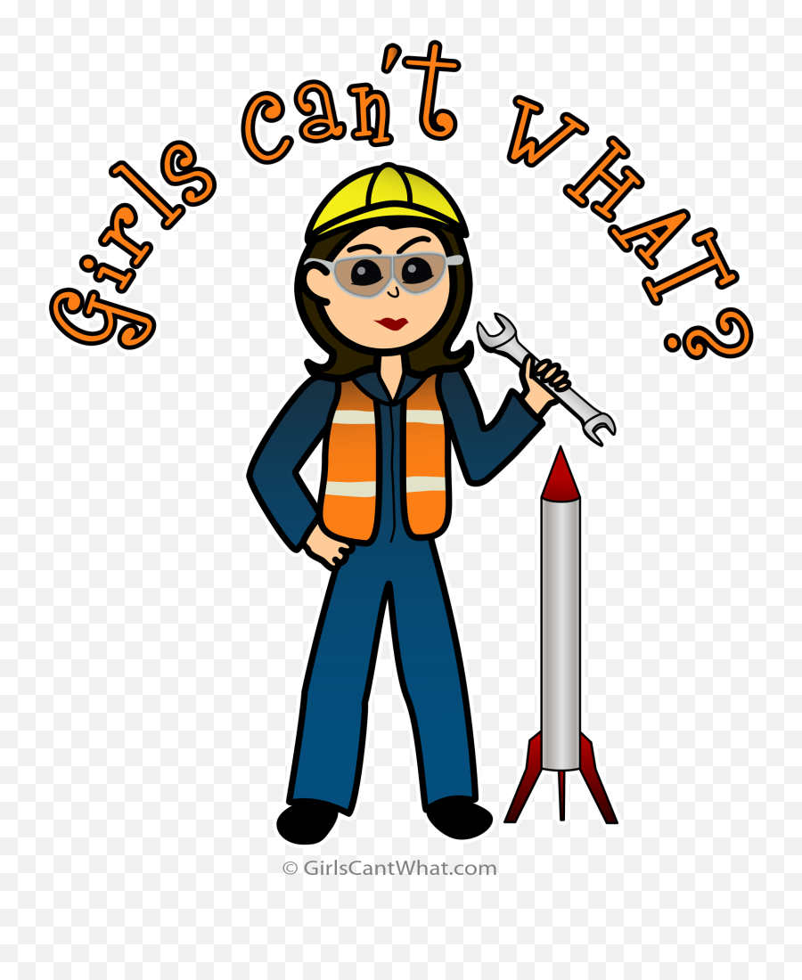 Girls Clipart Mechanical Engineer Girls Mechanical Engineer - Happy Engineers Day Women Emoji,Girls Emoji Png