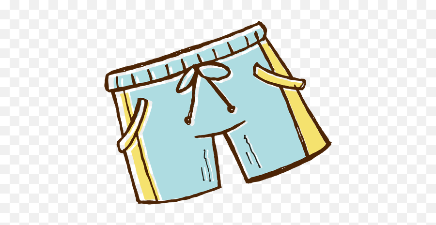 Swimming Shorts Icon - Shorts Icon Transparent Emoji,Shorts Emoji