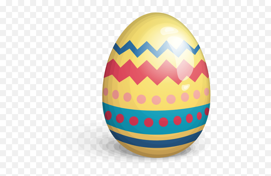 Easter Egg Yellow Transparent Png - Stickpng Easter Egg Png Emoji,Happy Easter Emoticons For Facebook