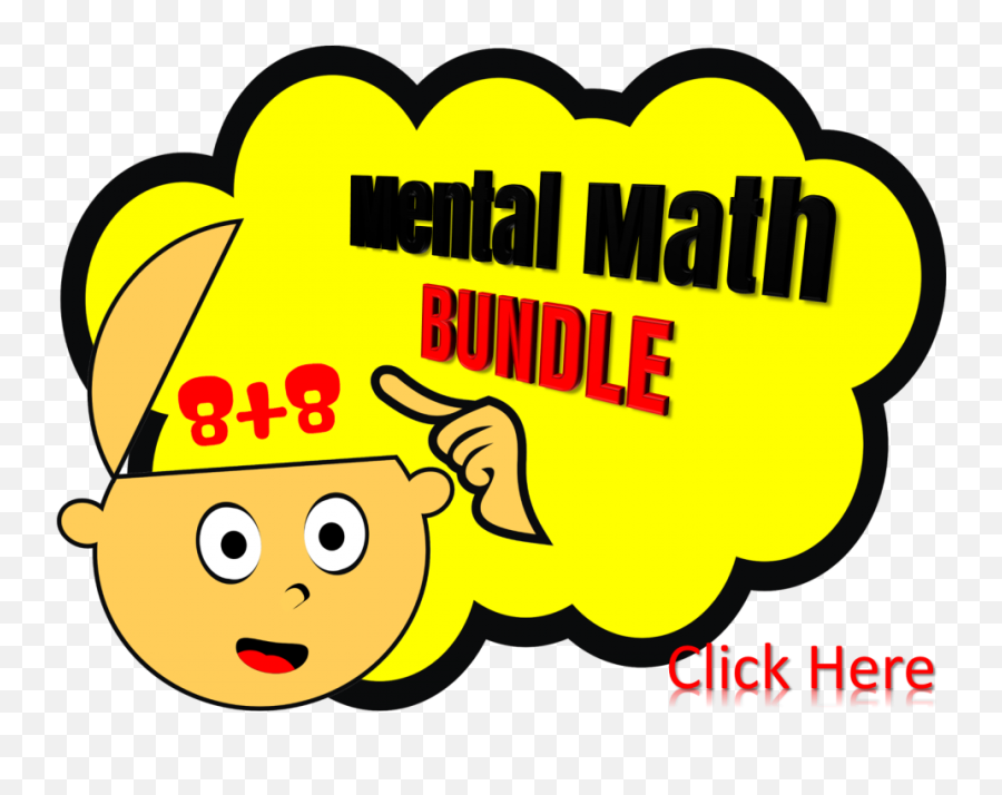 Math Clip Art 7 Wikiclipart - Clipartix Mental Math For Class 1 Clipart Emoji,Emoji Algebra