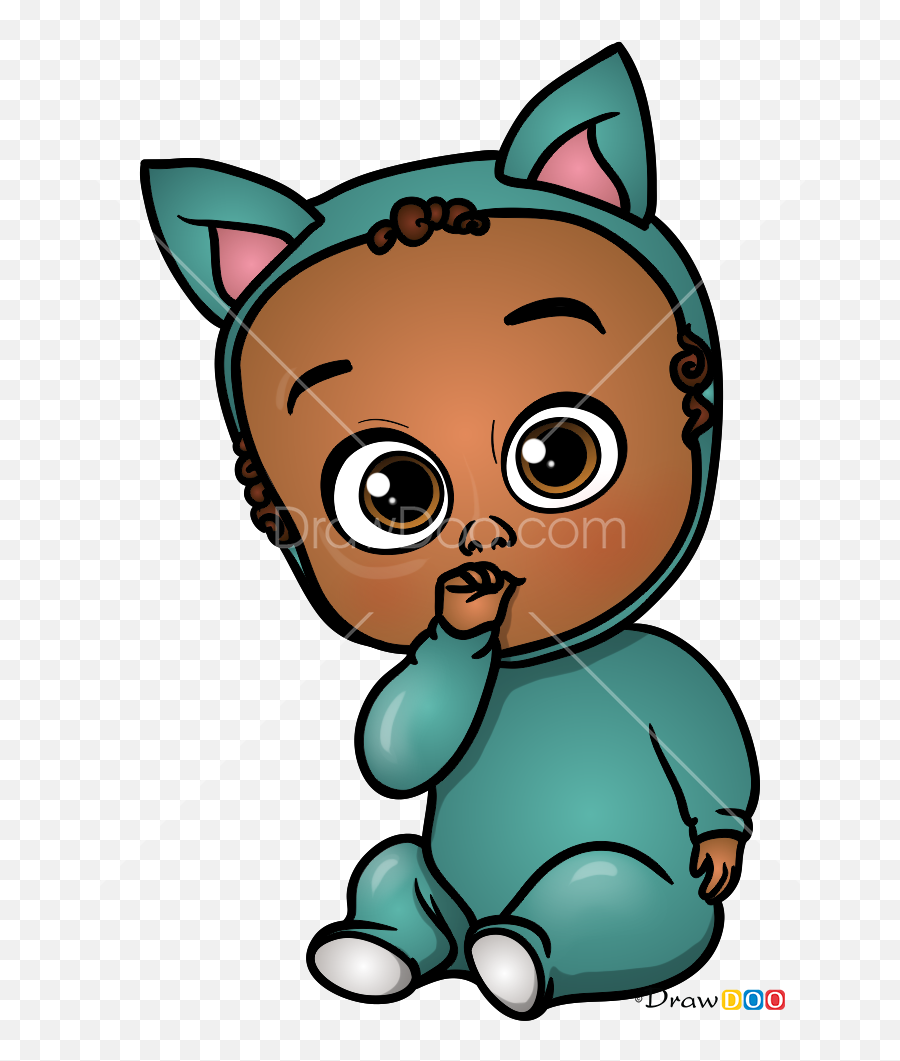 How To Draw Triplet Baby Boss - Boss Baby Cartoon Clipart Emoji,Boss Baby Emoji