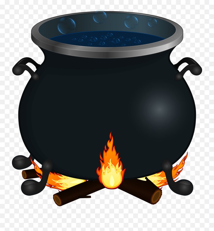 Free Witch Cauldron Silhouette - Witch Cauldron Transparent Emoji,Witch Cauldron Emoticon