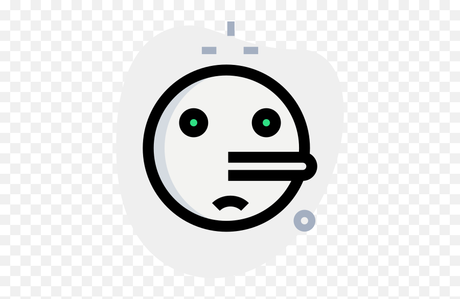 Lying - Free Smileys Icons Dot Emoji,Lying Down Emoji