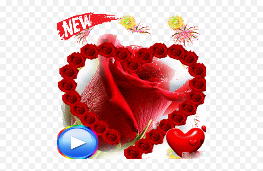 Animated Moving Flowers Stickers For Whatsapp - Apps On Hermosa Rosa Para Ti Amor Emoji,Animated Flower Emojis Downloads