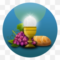 Download Catholic Of Eucharist - Eucharist Catholic Mass Clipart Emoji,Communion Emoticon