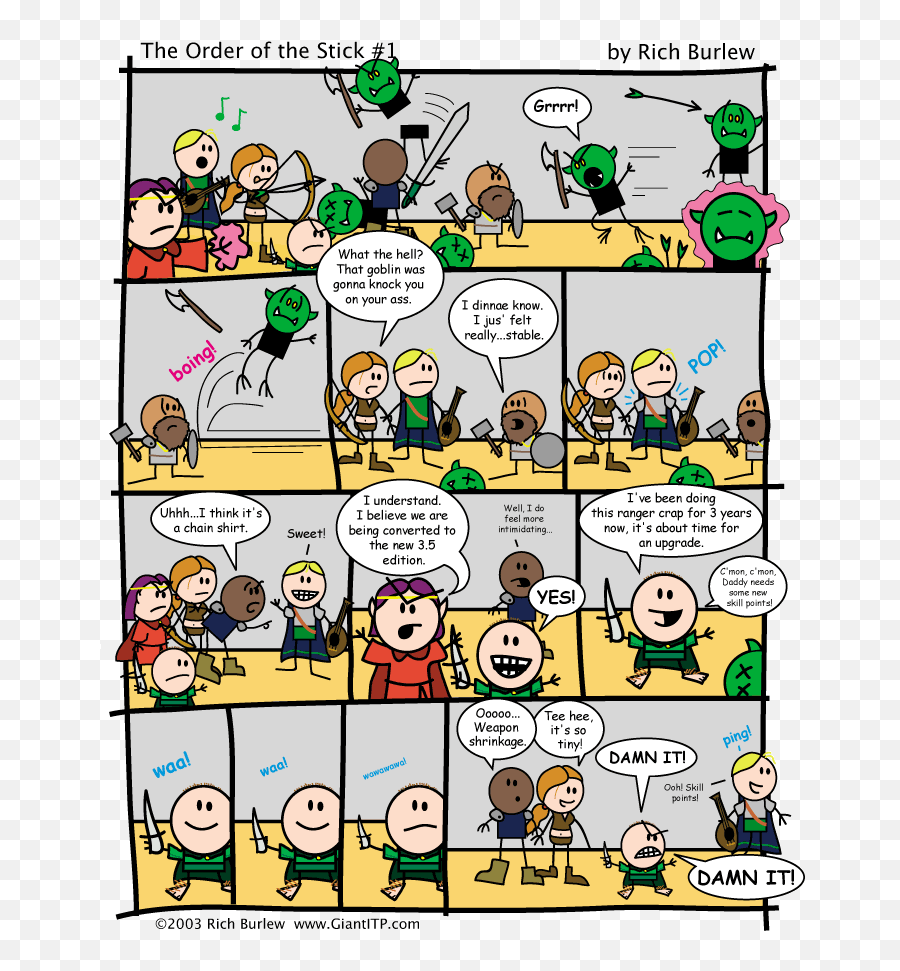 Webcomic Comics Halloween Pranks - Order Of The Stick Funny Emoji,Penny Arcade New Emoticon