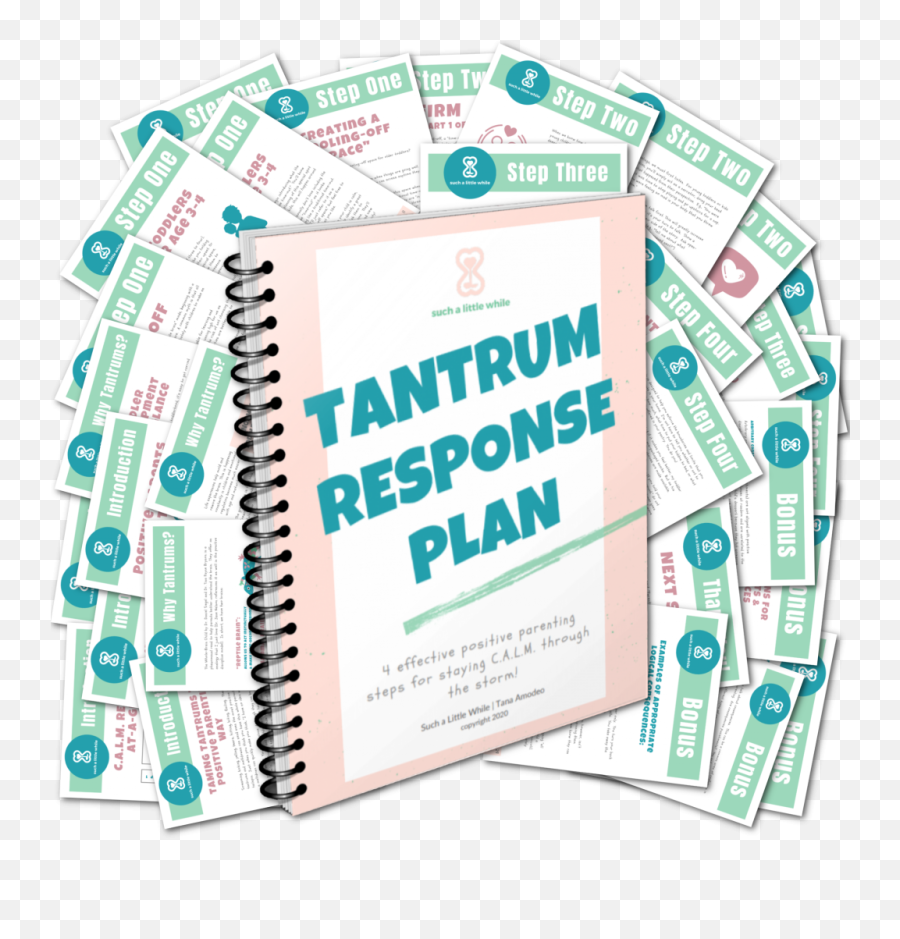 Tantrum Response Plan Emoji,A Little Book On Big Emotions