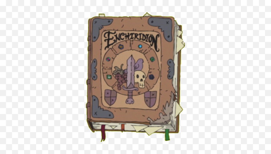 The Enchiridion Book Adventure Time Wiki Fandom - Enchiridion Adventure Time Emoji,Emotions Fade With Time Journal